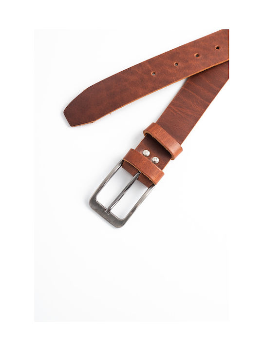 Men's Leather Belt Brown