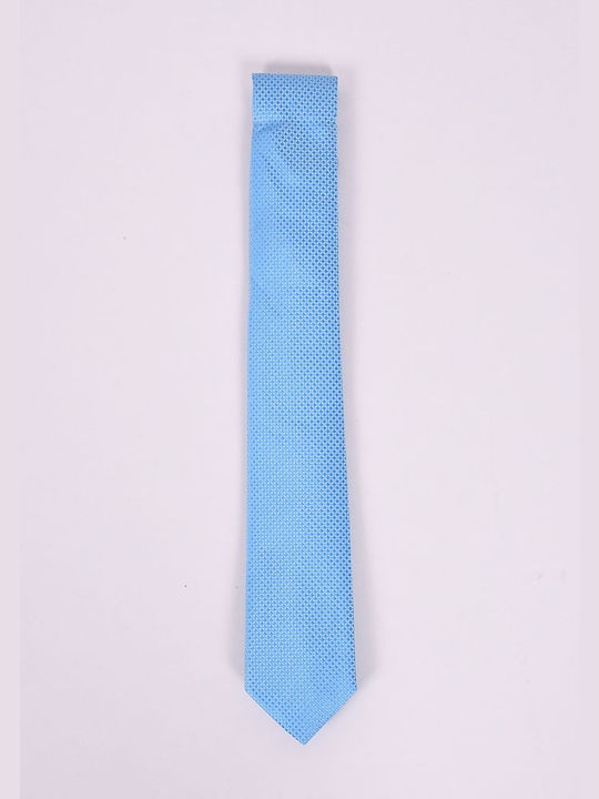 Men's Tie Printed Light Blue