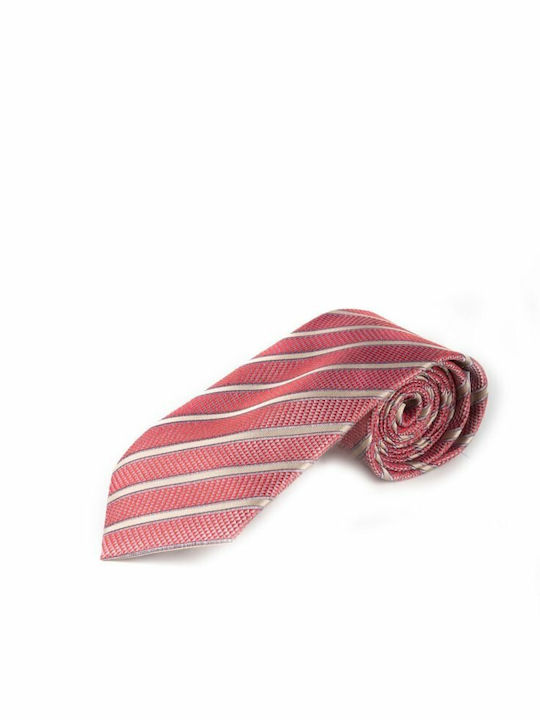 Silk Men's Tie Printed Red