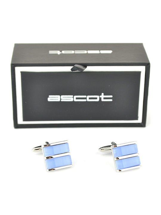 Ascot Cufflinks in Blue Color