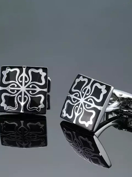 Cufflinks of Steel Black