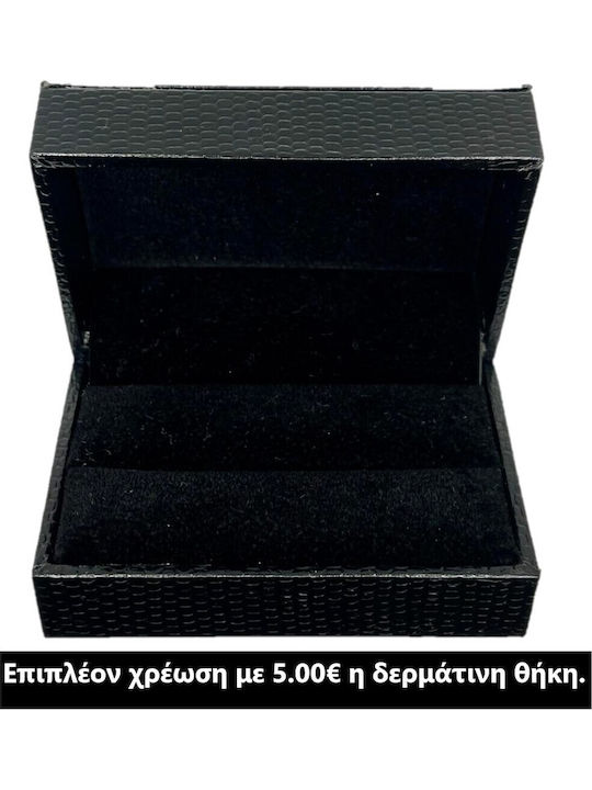 Μανικετόκουμπα από Ατσάλι σε Κόκκινο Χρώμα