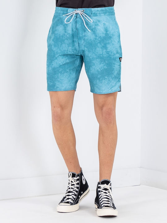 Vissla Herren Badebekleidung Bermuda Blau mit Mustern