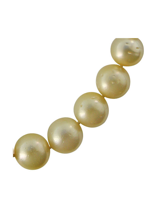 Necklace from Gold 18k with Pearls