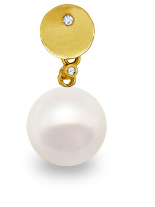 Margaritari Charm mit Steinen aus 18K Gold