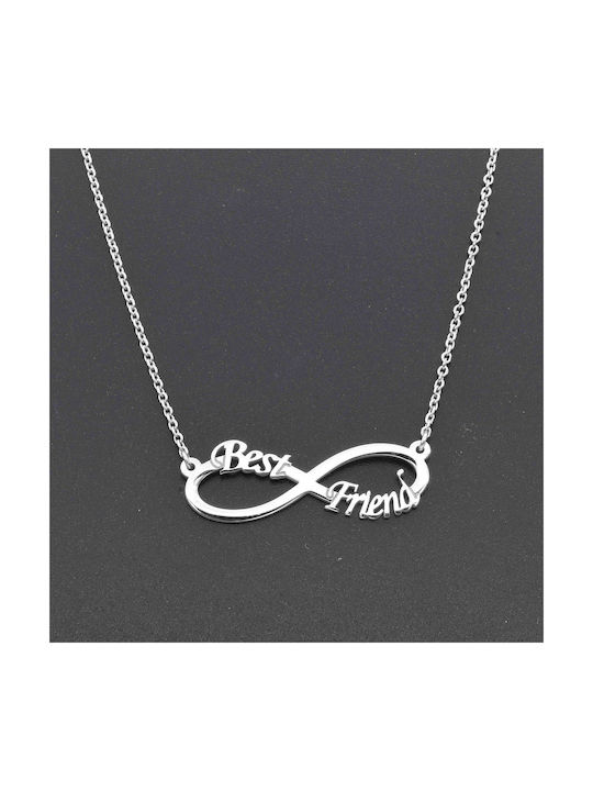 Necklace Infinity from Silver