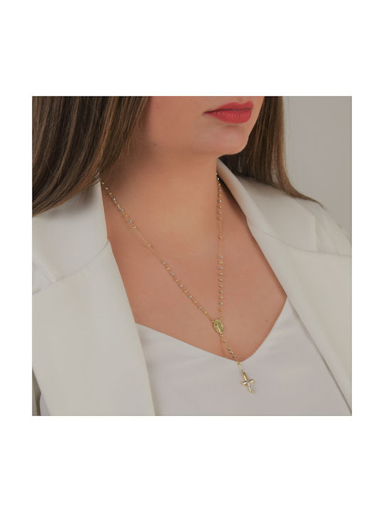 Necklace Rosary Amulet from Gold 14K