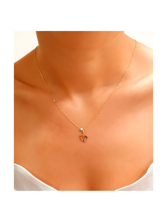 Necklace from Gold 14K