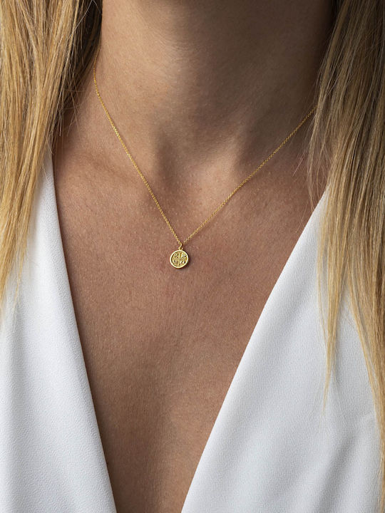 George Art Jewels Necklace Constantine Talisman Made of 14K Gold George Art Jewels Necklace Constantine Talisman Made of 14K Gold