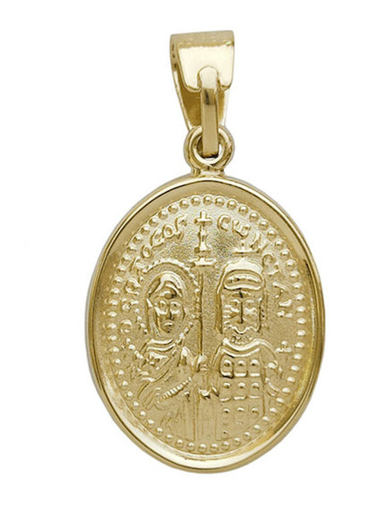 Goldjewels Hängende Charms Talisman aus 14K Gold