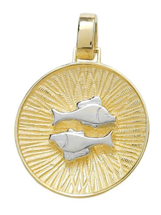 Goldjewels Κολιέ Κωνσταντινάτο Φυλαχτό από Χρυσό 14Κ Goldjewels Κολιέ Κωνσταντινάτο Φυλαχτό από Χρυσό 14Κ