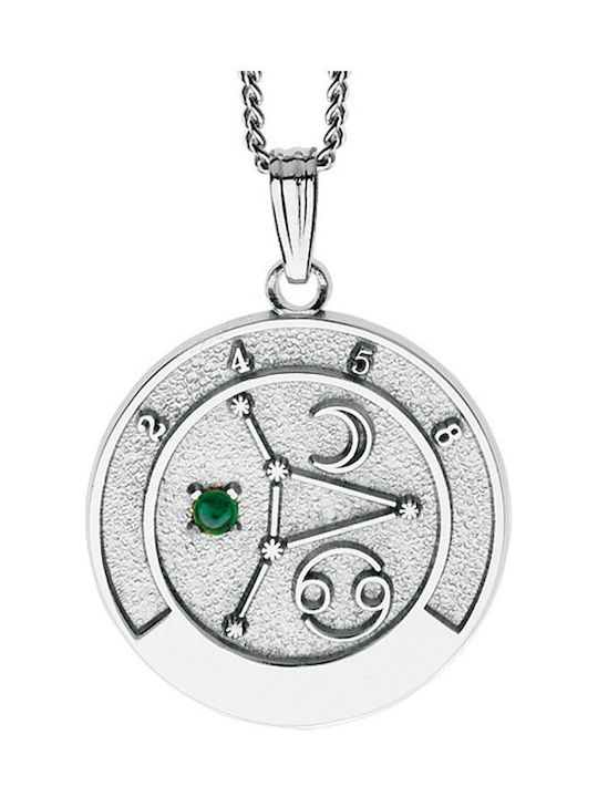 Charm Amulett Tierkreiszeichen Steinbock aus Silber