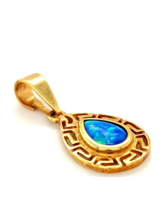 Drandakis Charm Aus 14K Gold