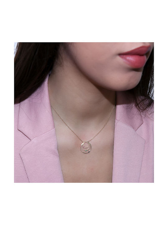 Necklace Geometric from Gold 14K