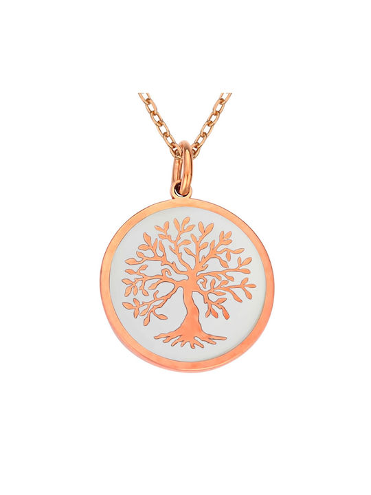 Necklace Tree from Gold Plated Silver