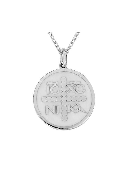 Necklace Constantine Amulet from Silver