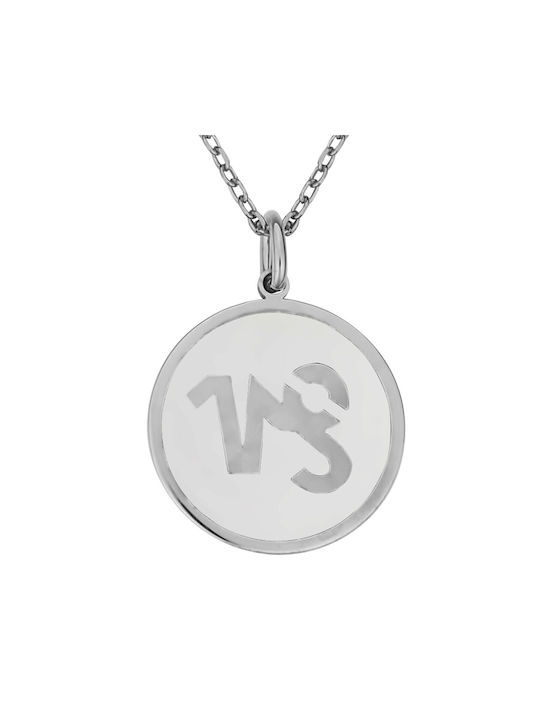 Necklace Zodiac Sign from Silver