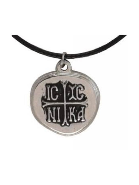 Necklace Constantine Talisman from Silver Black