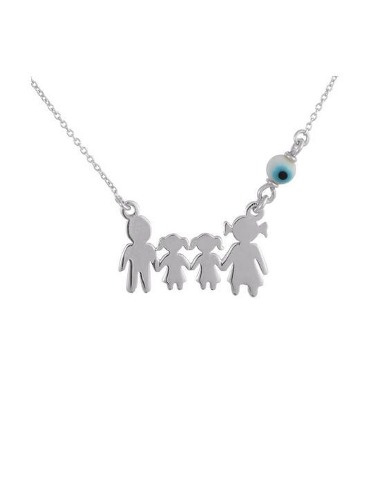 Necklace Family from Silver