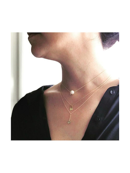 Ekan Necklace from Gold 14K