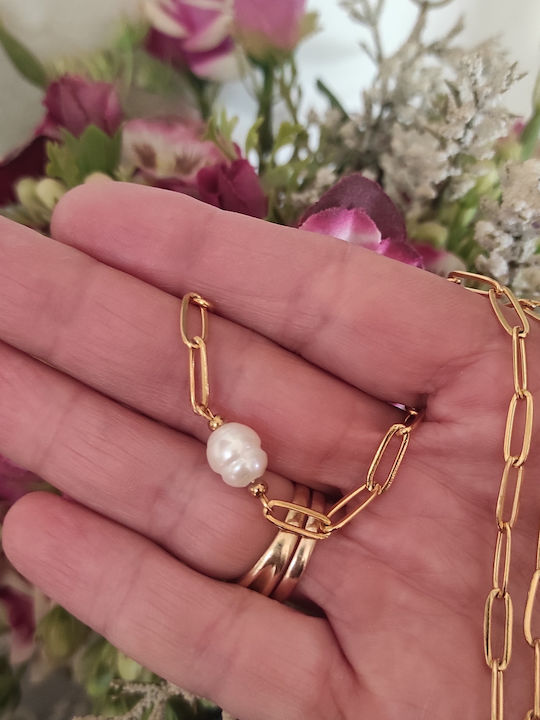 The Art of Beading Charm aus Vergoldet Stahl mit Perlen
