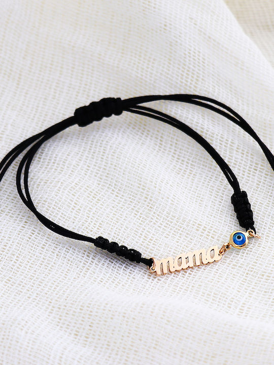 Bracelet Macrame with design Mum made of Cord