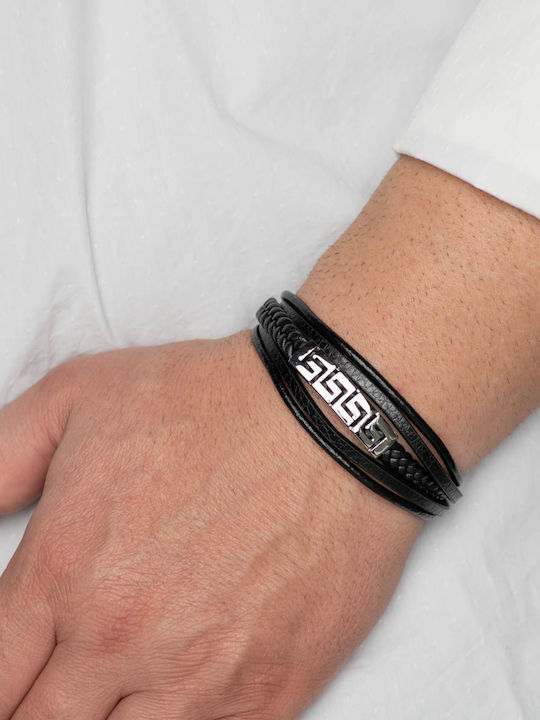 Herren Armband aus Leder