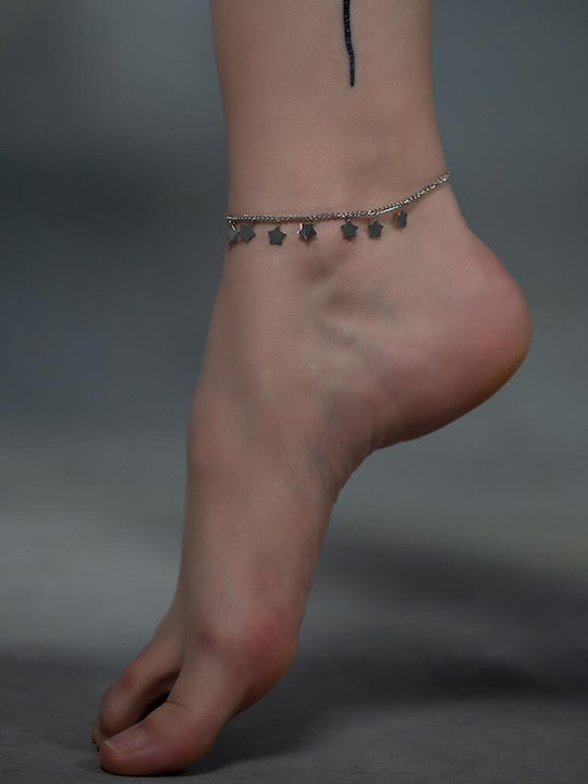 Piercing.gr Fußarmband aus Edelstahl