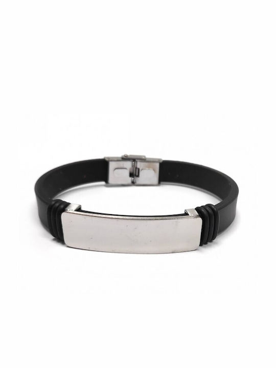 Herren Armband Id aus Stahl