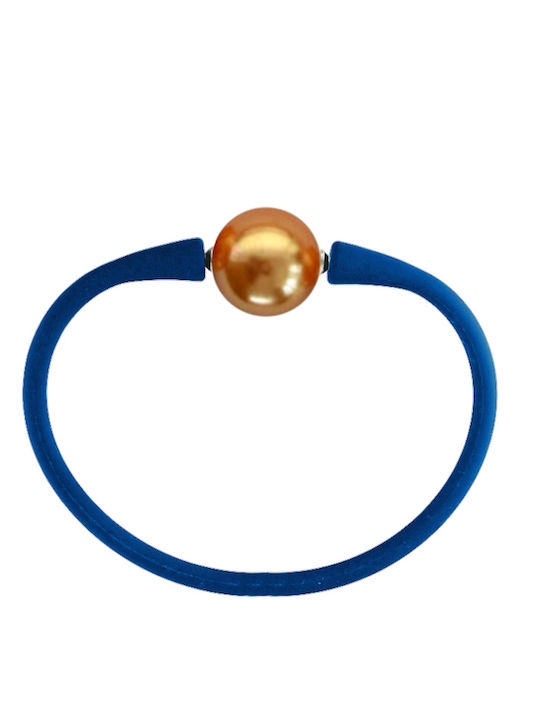 Margaritari Shell Γυναικείο Βραχιόλι με Πέρλες 12cm