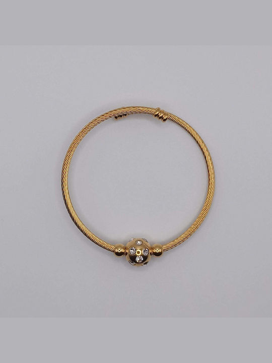 Charmy Bracelet made of Steel Gold Plated