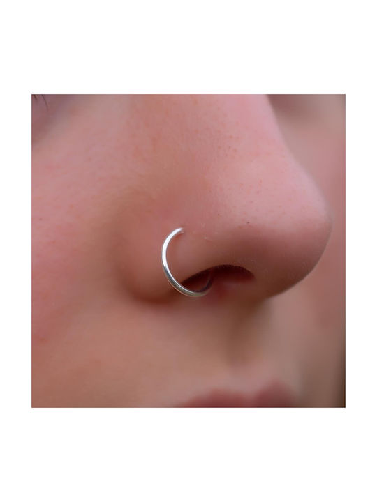 Nose Earring Hoop made of Silver