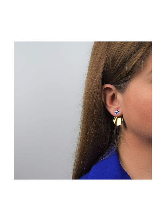 Bohm Earrings made of Steel Gold Plated