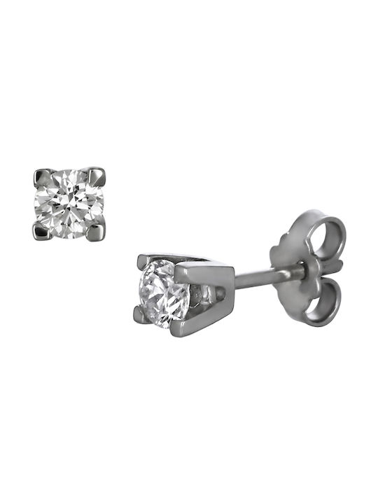 Earrings made of Platinum with Diamond