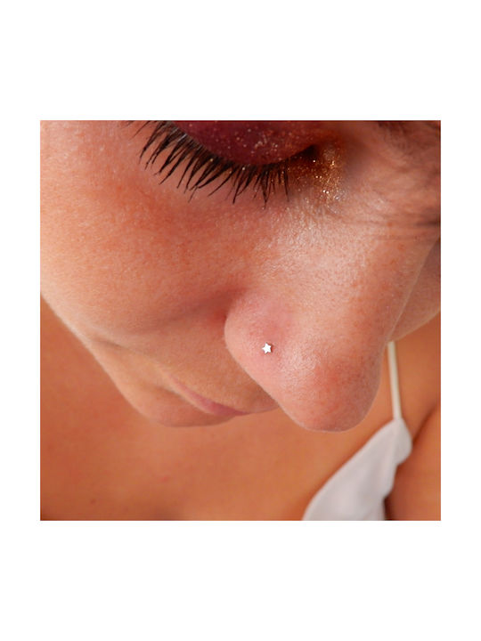 Nose Earring Stud made of Platinum