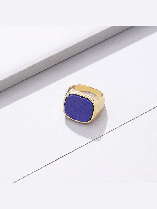 Pearl's Garden Chevalier Ring Gold Plated
