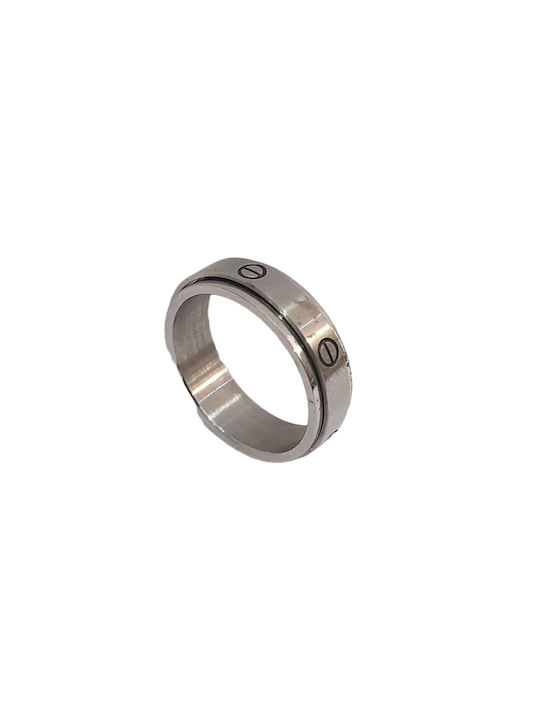 Bd Jewelery Damen Ring aus Stahl Vergoldeter