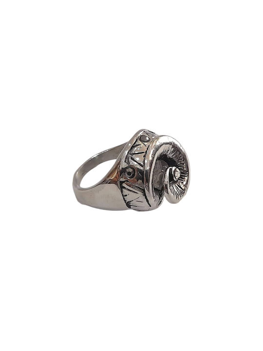 Bd Jewelery Damen Ring aus Stahl Vergoldet