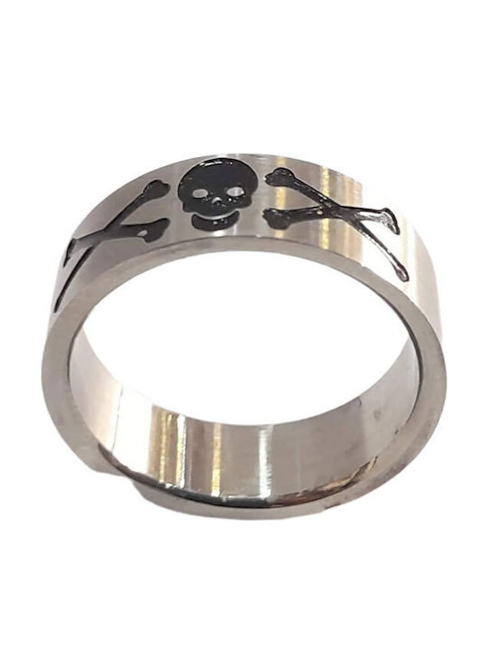 BD Schmuck Bd Schmuckery Herrenring aus Stahl Vergoldet