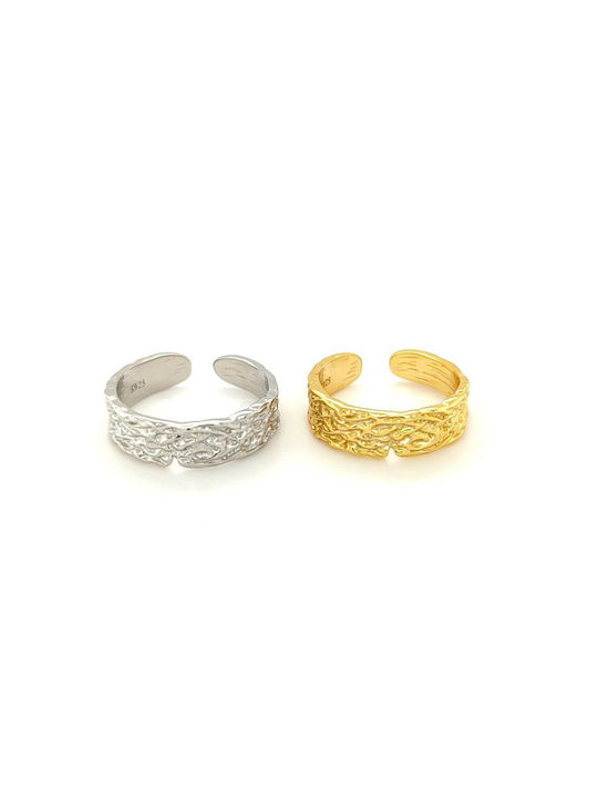 Women's Gold Plated Silver Ring