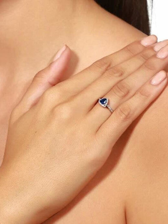 Eforo Ring with Zircon made of Silver