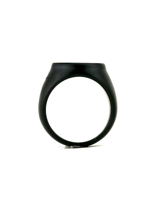 Goldsmith Goldsmith S Round Matte Stainless Ανδρικό Δαχτυλίδι από Ατσάλι Επιχρυσωμένο Goldsmith Goldsmith S Round Matte Stainless Ανδρικό Δαχτυλίδι από Ατσάλι Επιχρυσωμένο