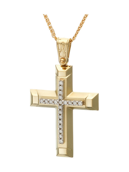 Anorado Gold Σταυρός