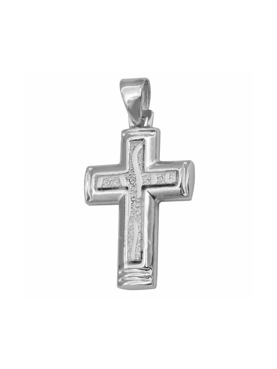 Kreuz aus Silber mit Kette