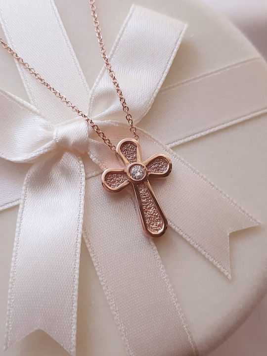 Rose Gold Σταυρός