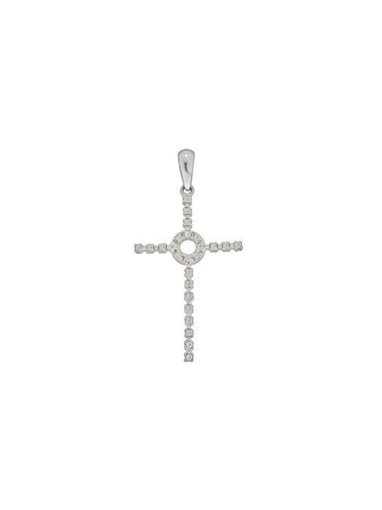 Gold Kreuz 18K mit Kette