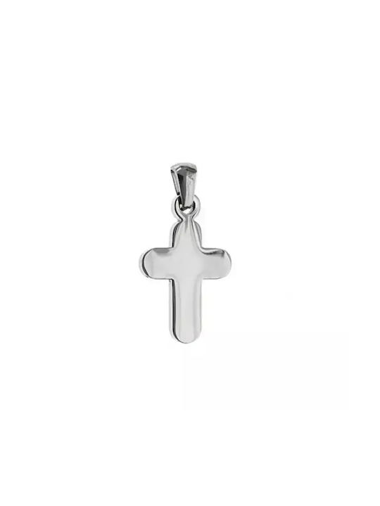 Women's Cross from Steel with Chain