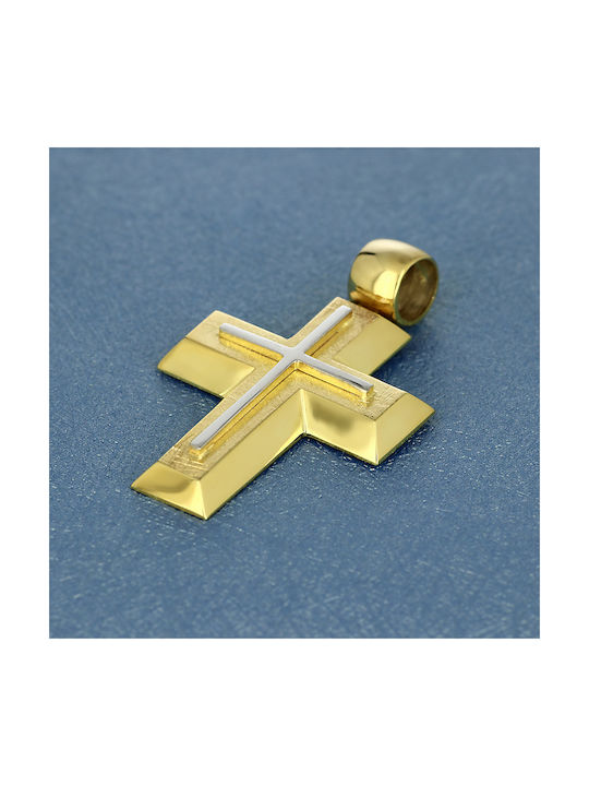 Men's Gold Cross 14K