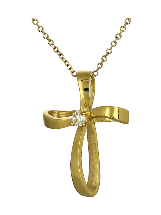 Women's Gold Cross 14K