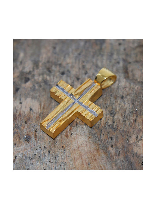 Men's Gold Cross 14K